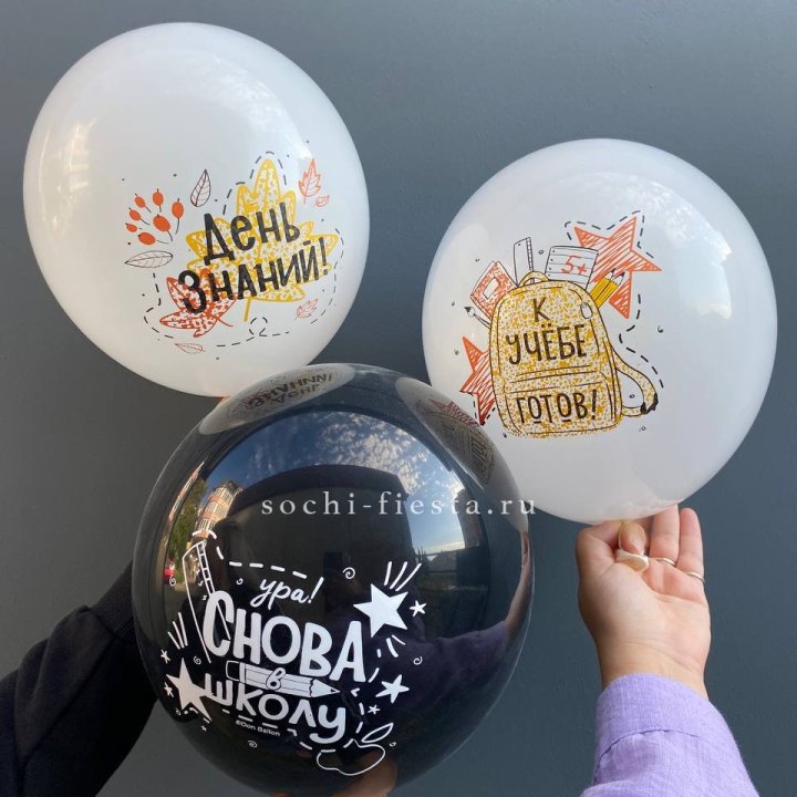 Воздушный шар к 1 сентября в Таганроге