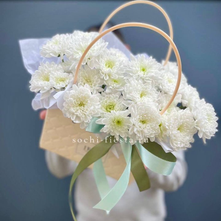Сумочка с хризантемами в Таганроге