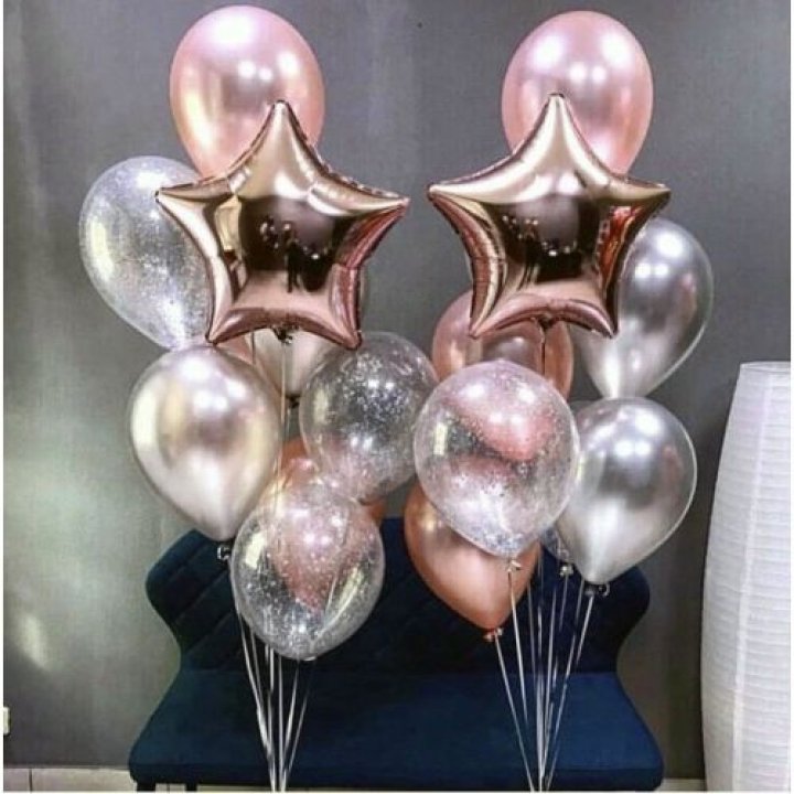 Фонтаны шаров "Дубль старт" в Таганроге