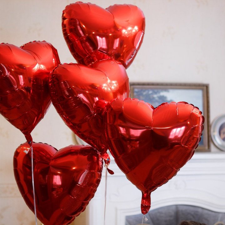 Фольгированный шар "Сердце" в Таганроге