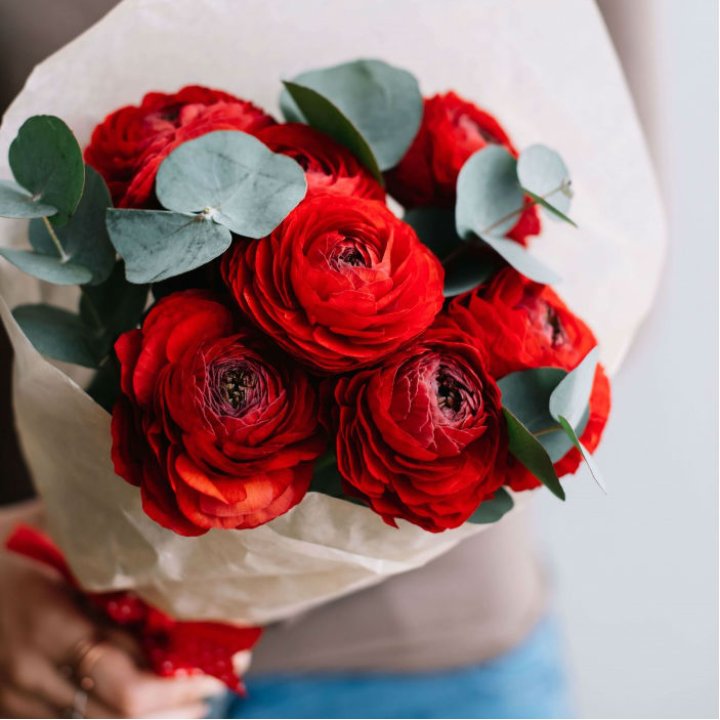 Букет ранункулюсов  в Таганроге