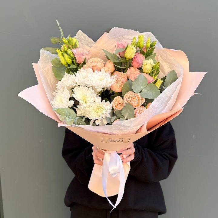 Букет "Персиковая нежность" в Таганроге