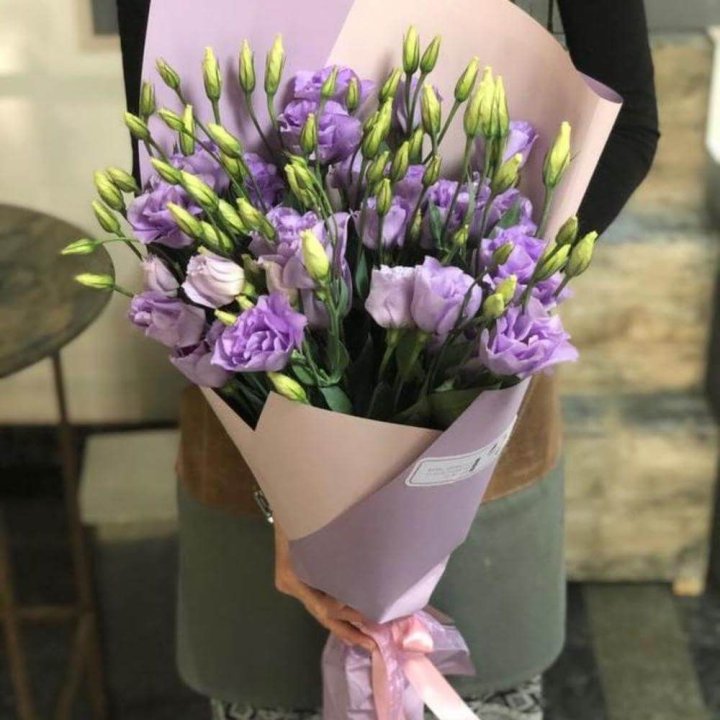 Букет эустом "Лило" в Таганроге