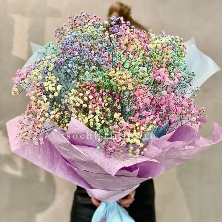 Радужные гипсофилы №2 в Таганроге