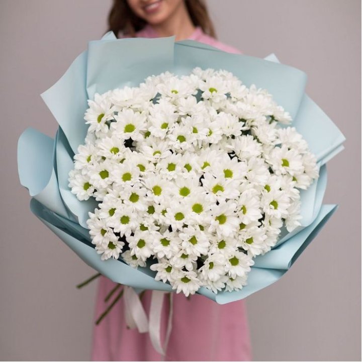  Букет хризантем "Бон-бон" в Таганроге