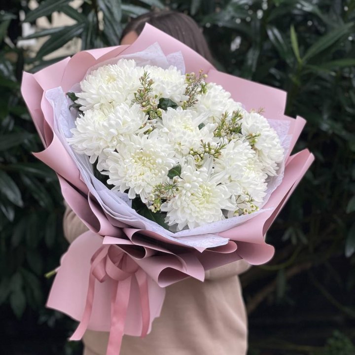 Букет хризантем №1 в Таганроге