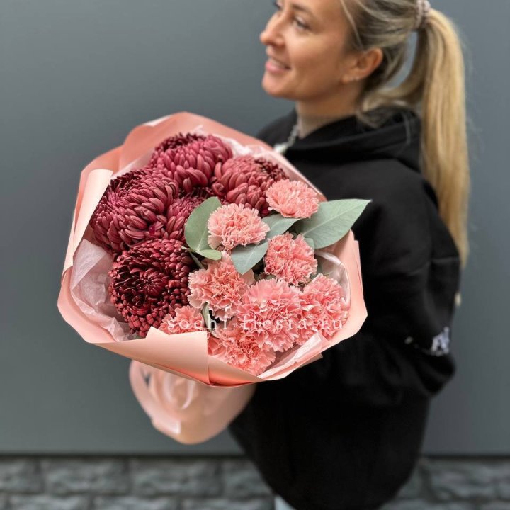 Дуо диантусы и бигуди в Таганроге