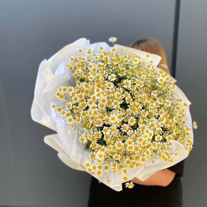 Букет ромашек "Фемели" в Таганроге