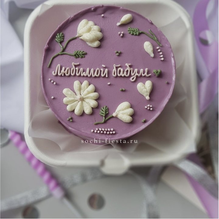 Бенто-торт "Любимой бабуле" в Таганроге