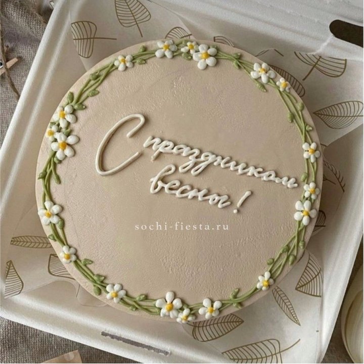 Бенто-торт "C праздником весны!"  в Таганроге