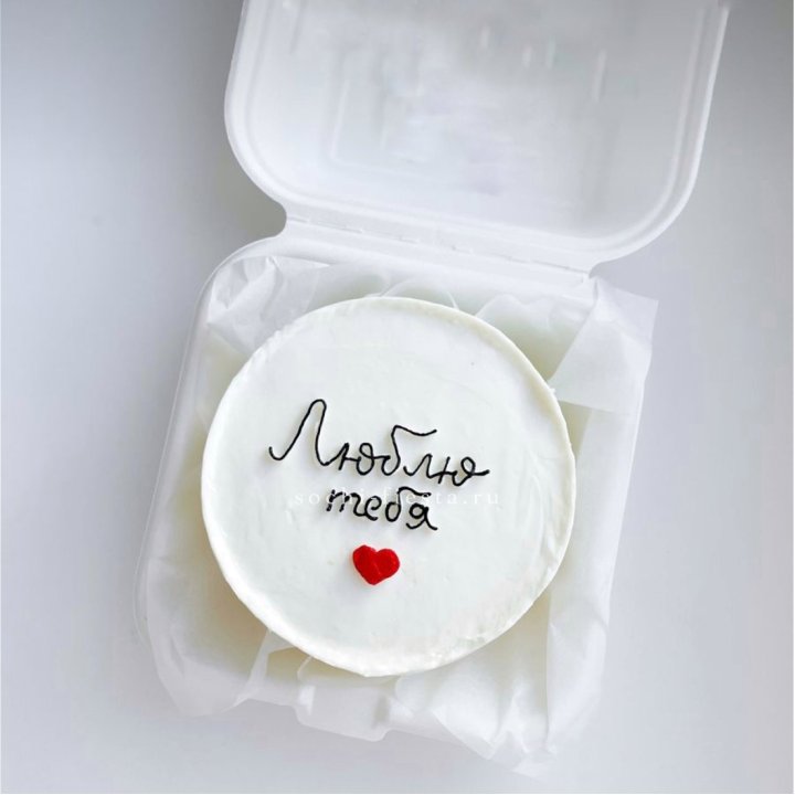 Бенто-торт "Люблю Тебя"  в Таганроге