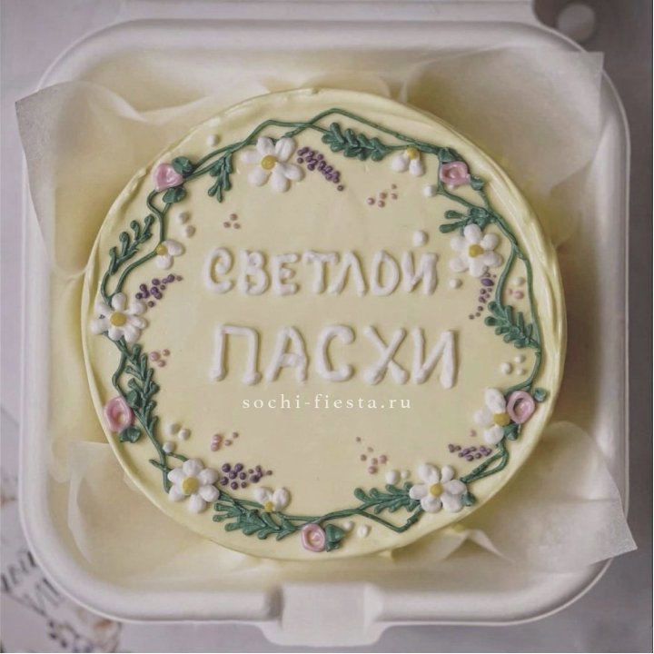 Бенто-торт "Светлой Пасхи" 2 в Таганроге