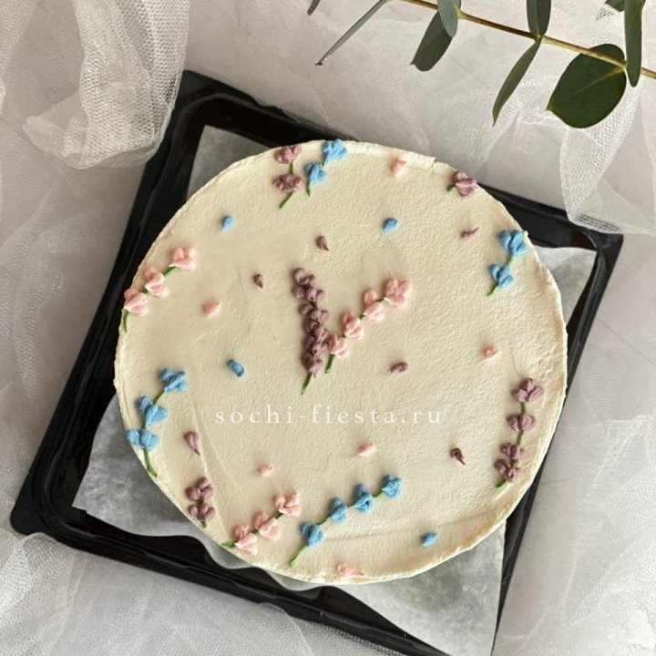 Бенто-торт "Лаванда" в Таганроге