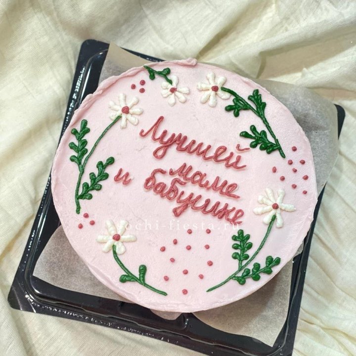 Бенто-торт "Лучшей маме и бабушке"  в Таганроге