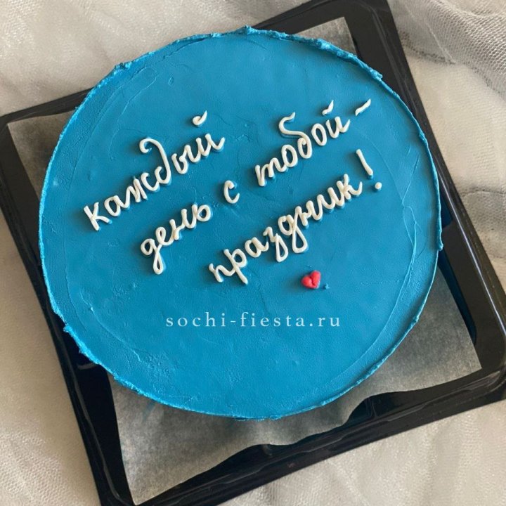 Бенто-торт "Каждый день с тобой праздник"  в Таганроге