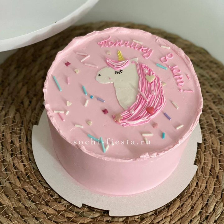 Бенто-торт "Пончику ... лет"  в Таганроге