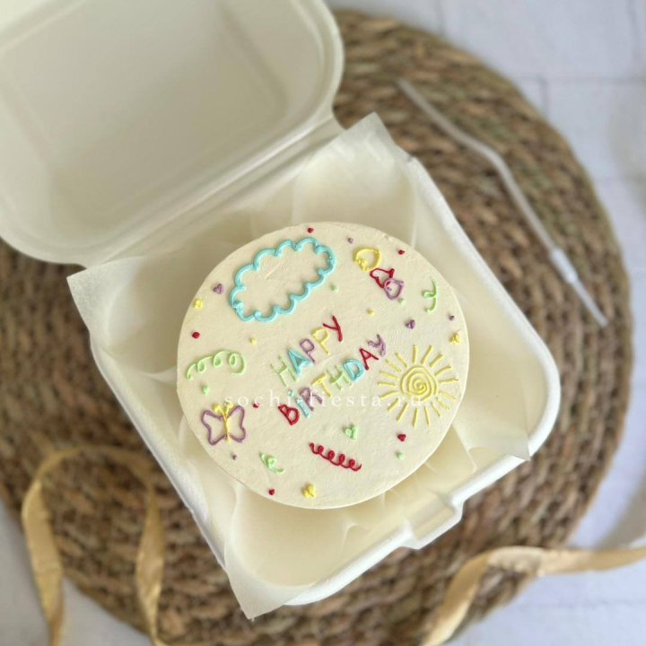 Бенто-торт "С днем рождения!"  в Таганроге