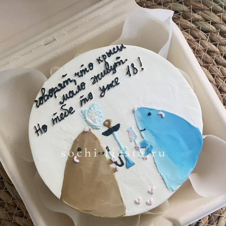 Бенто-торт "Крысы"  в Таганроге