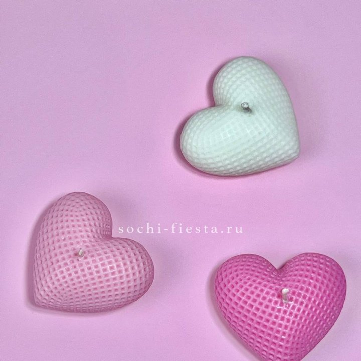 Набор свеч сердец в Таганроге