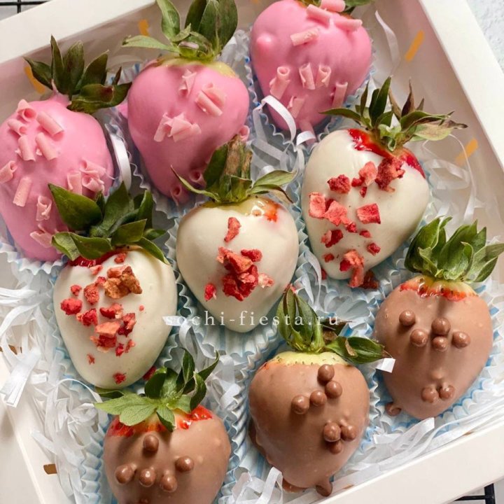 Клубника в шоколаде 9 ягод в Таганроге
