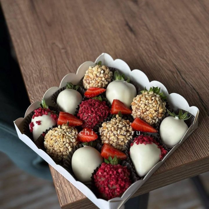 Клубника в шоколаде 12 ягод №2 в Таганроге