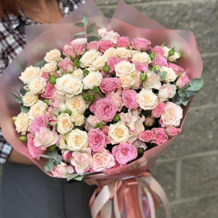 21 кустовая роза в Таганроге