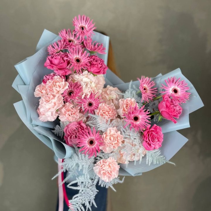 Дизайнерский букет "Свит хаер" в Таганроге