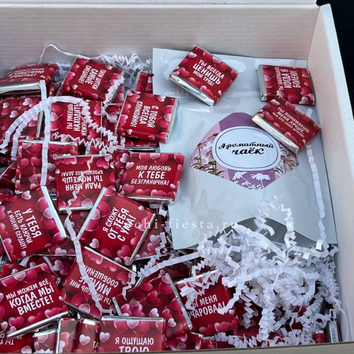 Набор Шоколад и Чай "101 причина любви" в Таганроге