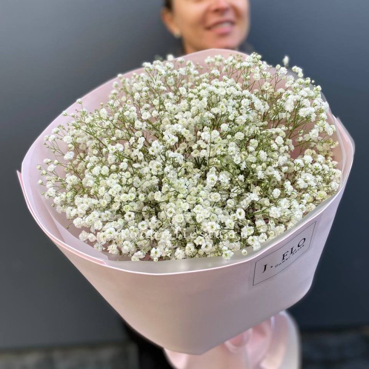 11 белых гипсофил в фоамиране в Таганроге