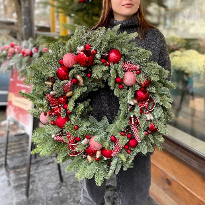 Рождественский венок  в Таганроге