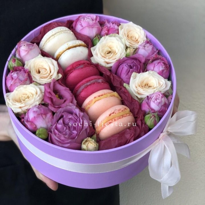 Цветочный бокс "Лаванди" в Таганроге