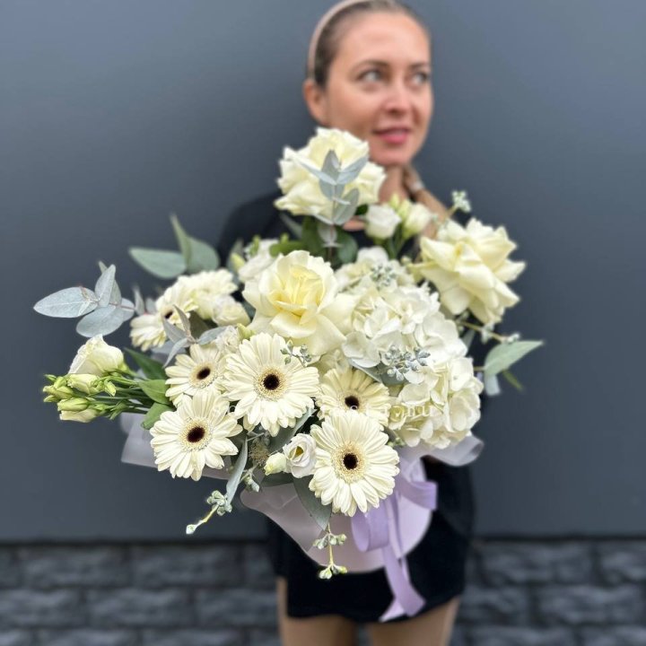 Цветочный бокс "Лавандовый сон" в Таганроге