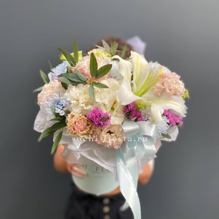 Дизайнерский цилиндр "Лилия" в Таганроге