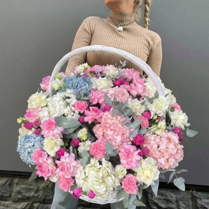 Цветочная корзина №3 в Таганроге