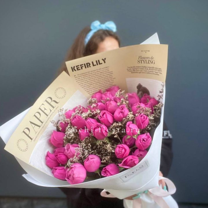 Пионовидные розы баблс №3 в Таганроге