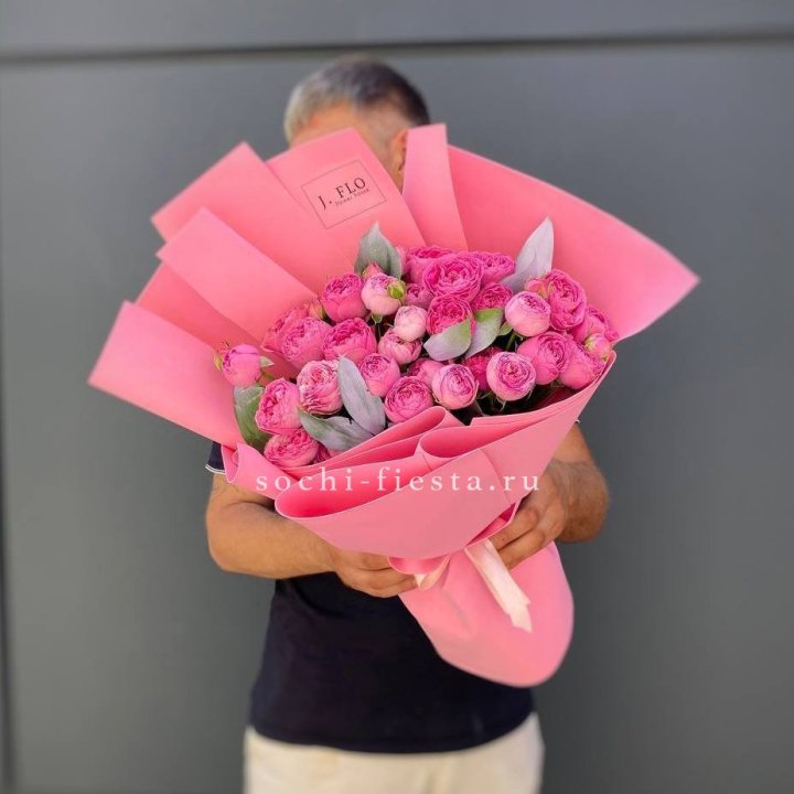 Пионовидные розы баблс №2 в Таганроге