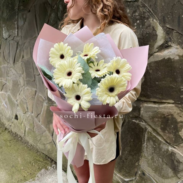 Букет голландских гербер  в Таганроге