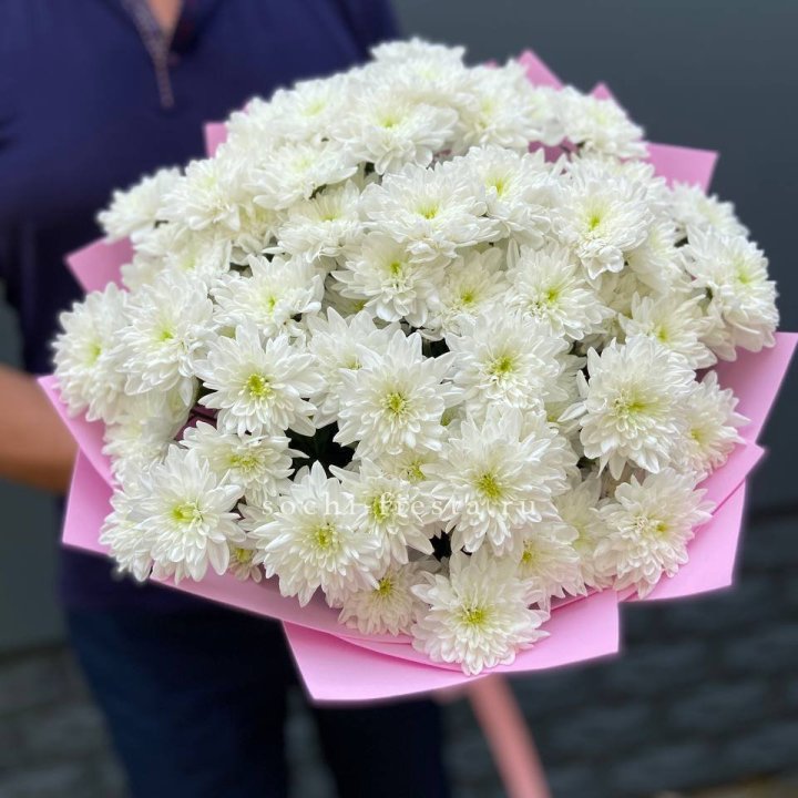  Букет 15 хризантем  в Таганроге