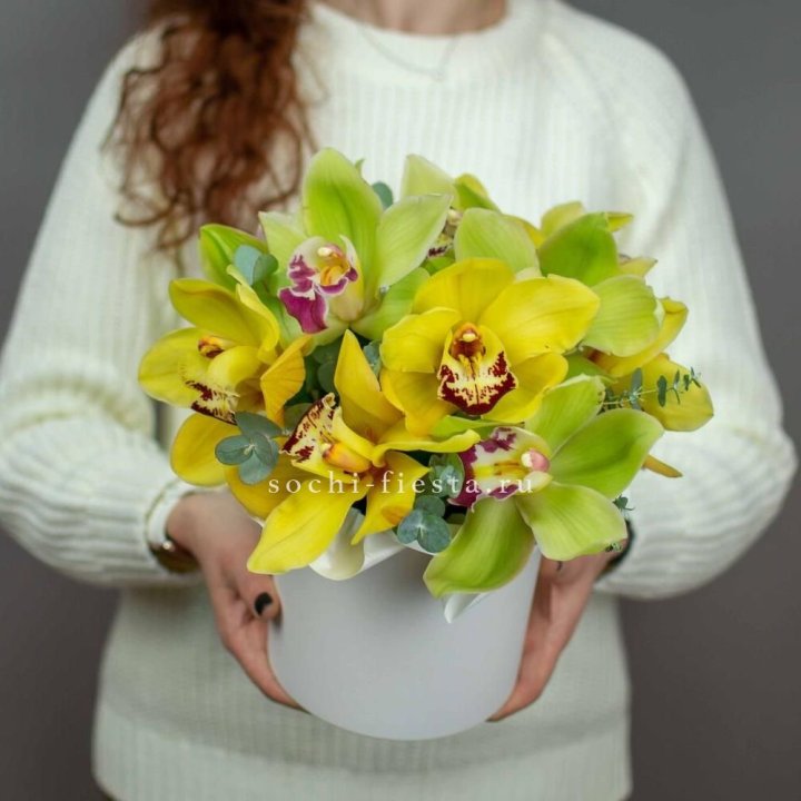 Бокс с орхидей №1 в Таганроге