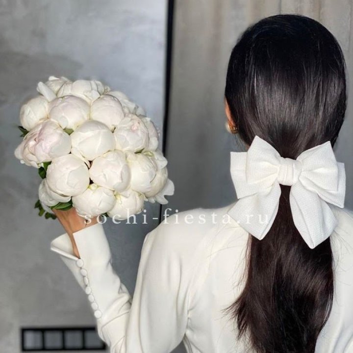 Свадебный букет пионов в Таганроге