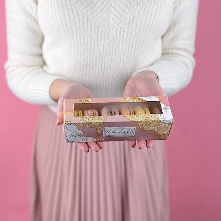 Коробка макаронс 5 шт. в Таганроге