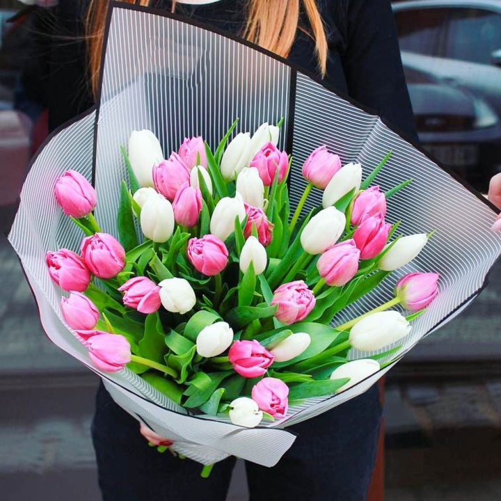 29 тюльпанов микс в Таганроге