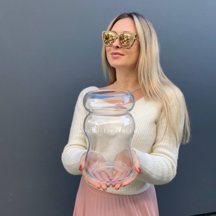 Стеклянная ваза №1 в Таганроге